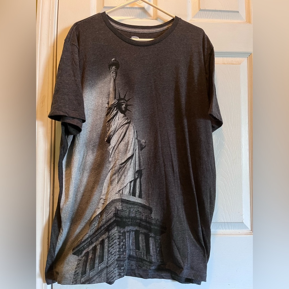 Dark Gray … xxl men short sleeve tshirt